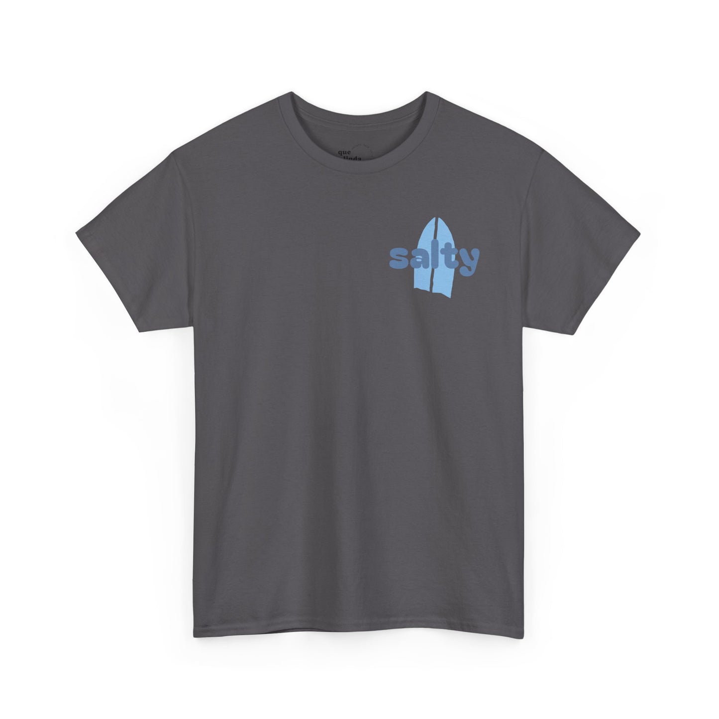 salty + saved + sent T-Shirt | minimalist script coastal faith tee