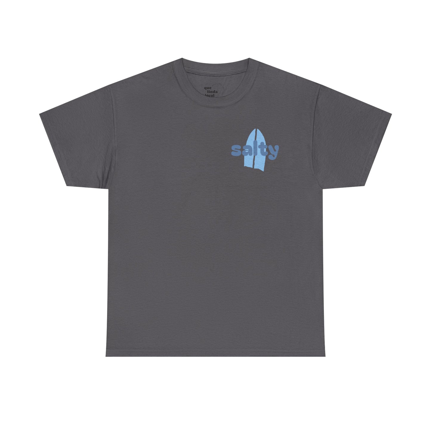 salty + saved + sent T-Shirt | minimalist script coastal faith tee
