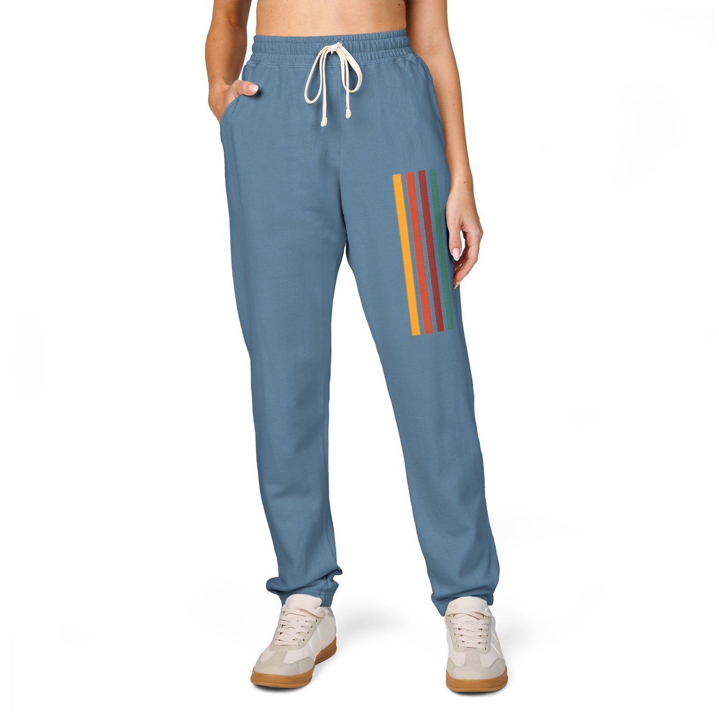 Unisex Garment-Dyed Fleece Sweatpants